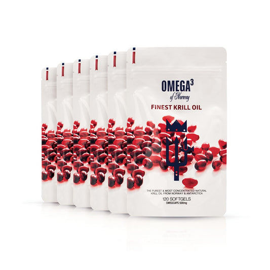 Antarctic Krill 6 x Pouches (720 caps)