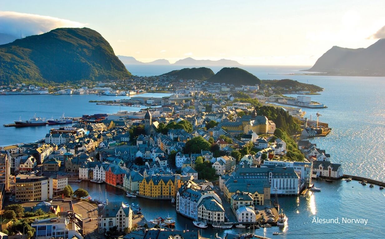 Ålesund Norway, home of our omega 3 production